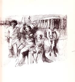 Simbari Circus Family Sketch