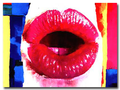 “Lova More” - The Lips Series - Crazy Horse - ©Nicola Simbari