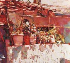 “Balcony in Amalfi” - Nicola Simbari