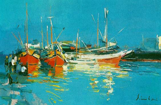 “Greek Harbour” - Nicola Simbari